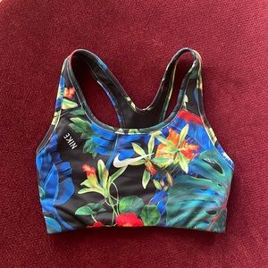 Nike sports bra floral flower 🌺